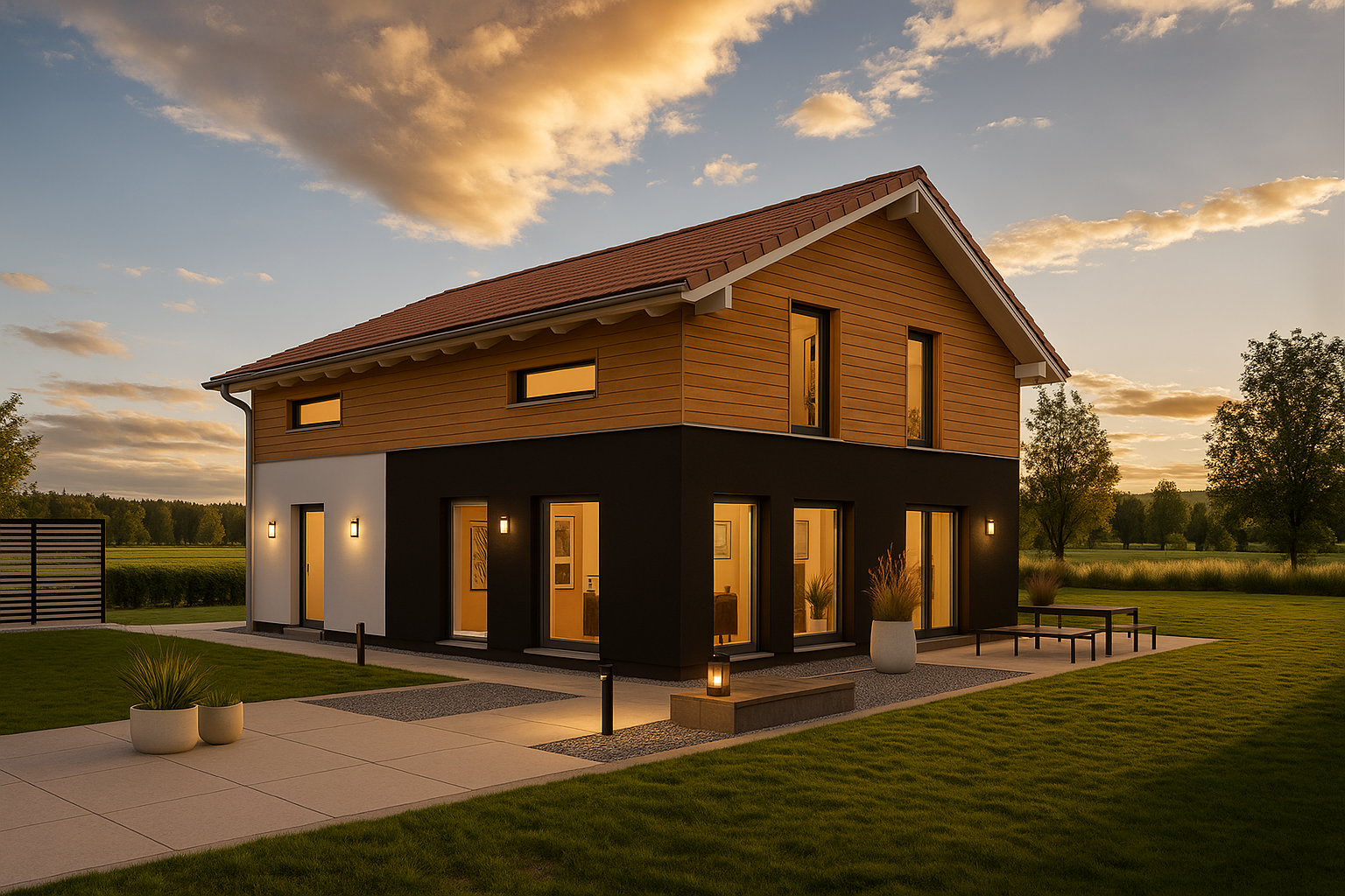White&Black von Schwabenhaus. Neu, effizient, modern, toll
